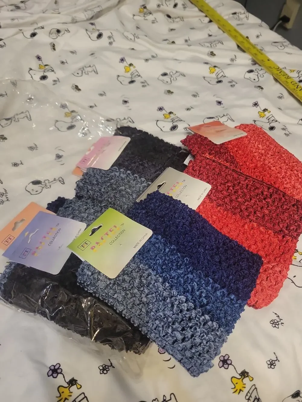 12 Pack New 8 Blue 4 Red Waffle 5.5